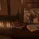 Some personal effects in Emily’s safe room. (Screenshot: Dishonored 2)